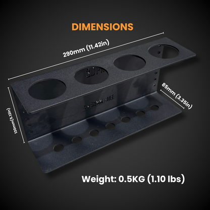 Quad Silicon Holder (Pack a Shelf)