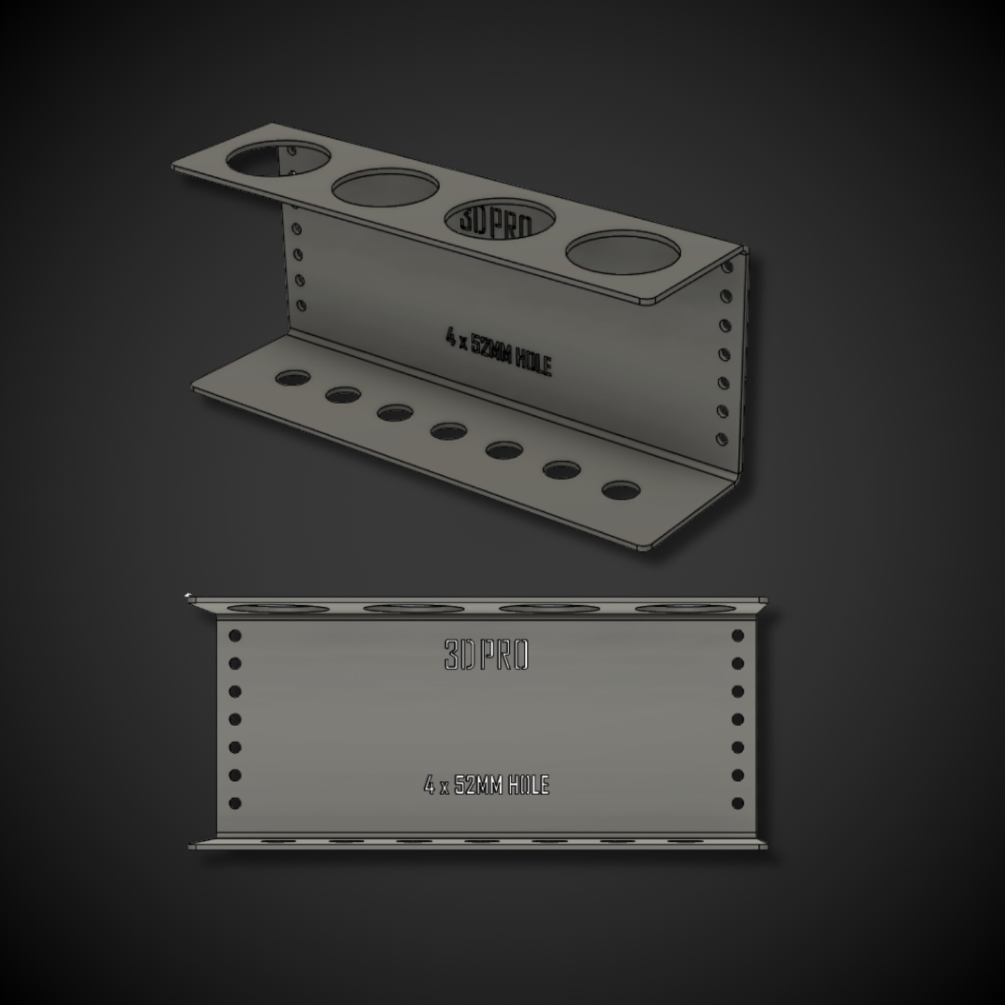 Quad Silicon Holder (Pack a Shelf)