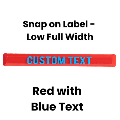 Snap On Label - Low Full Width Organiser