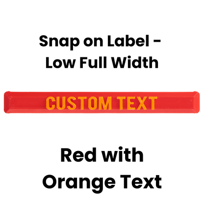 Snap On Label - Low Full Width Organiser