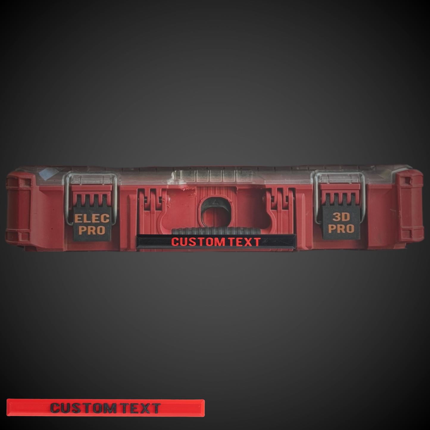 Snap on Label - Standard Full Width