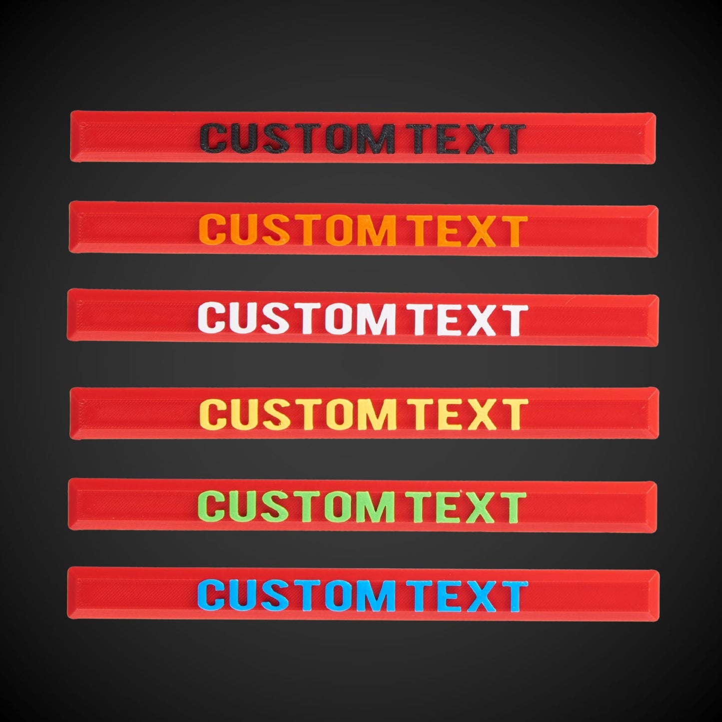 Snap on Label - Standard Full Width