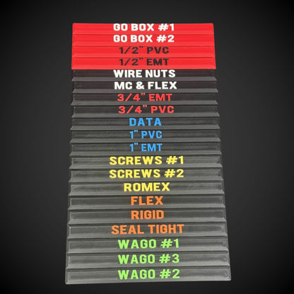 Snap on Label - Standard Full Width