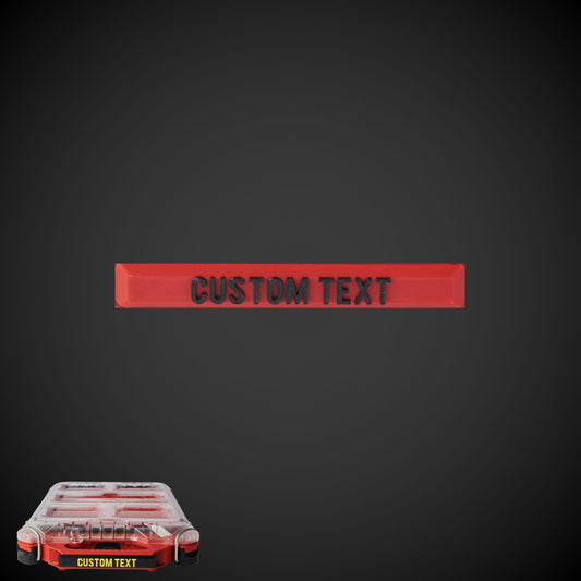 Snap On Label - Low Half Width Organiser