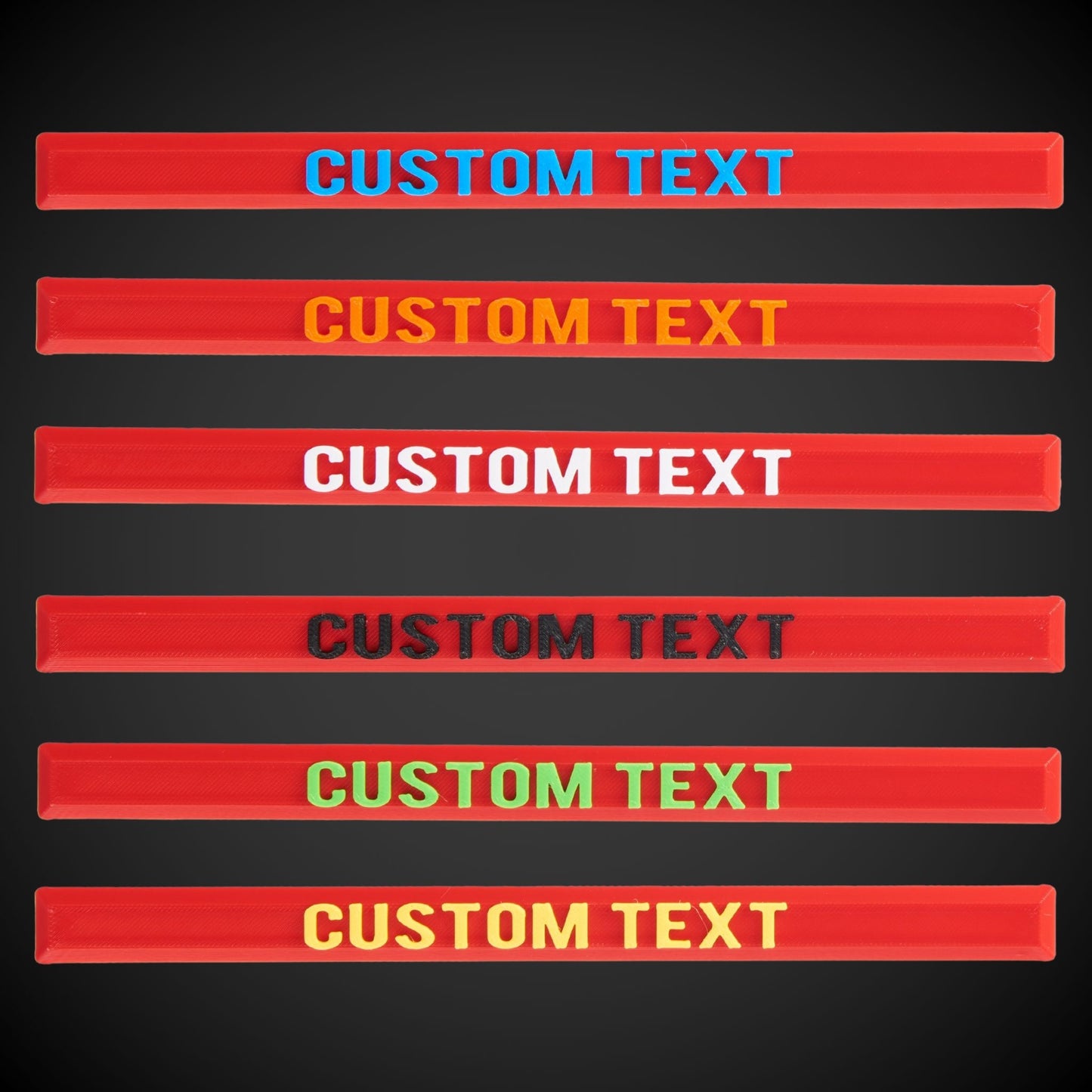 Snap on Label - Extra Wide