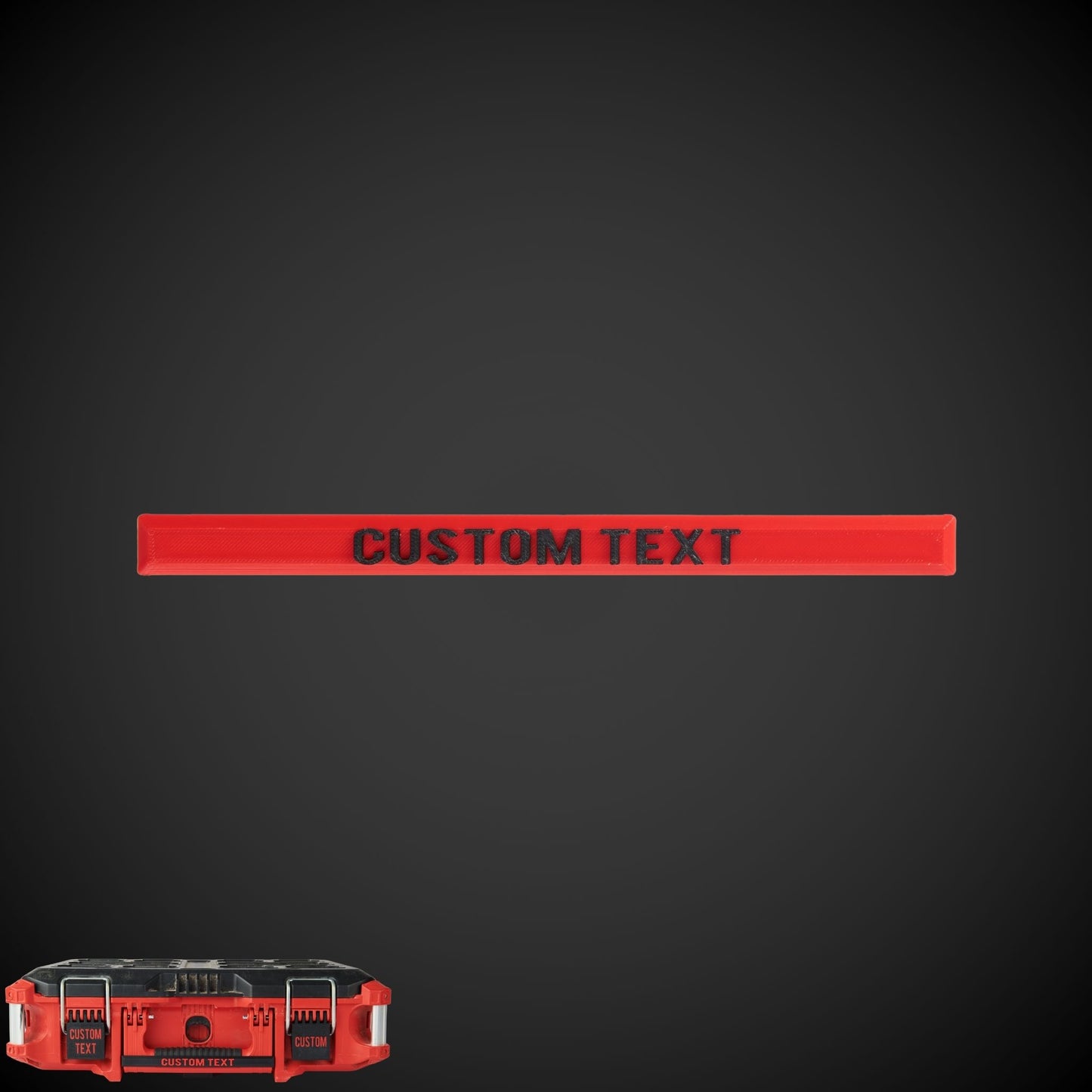Snap on Label - Extra Wide