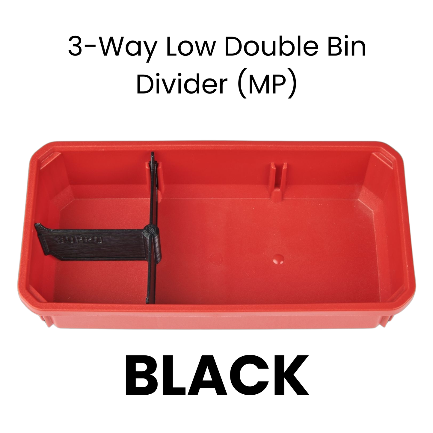3-Way Low Double Bin Divider (MP)