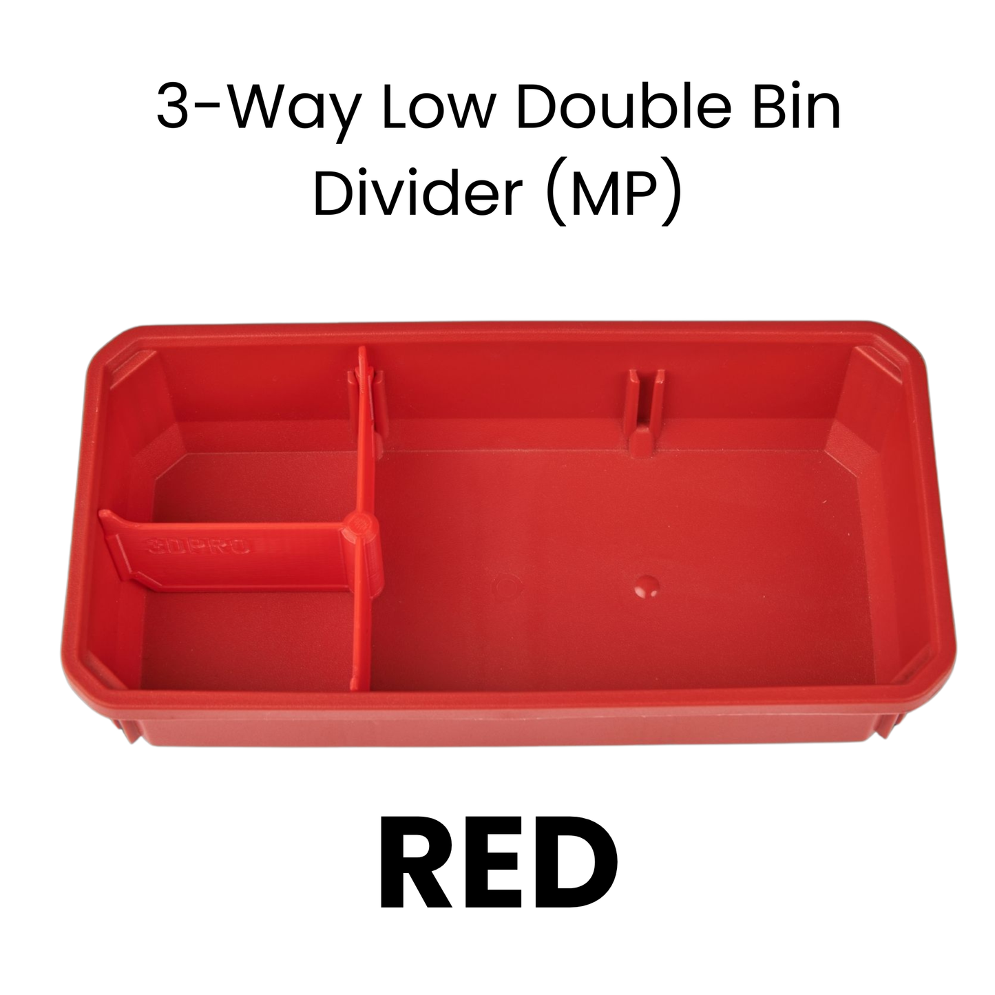 3-Way Low Double Bin Divider (MP)