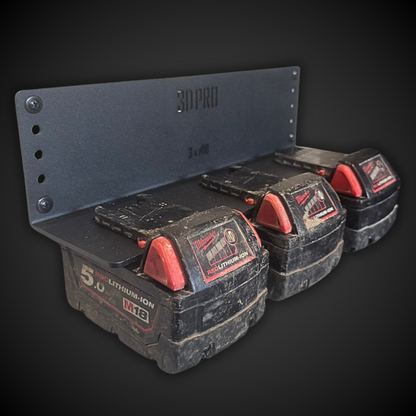 M12/M18 Battery Holder (Pack a Shelf)