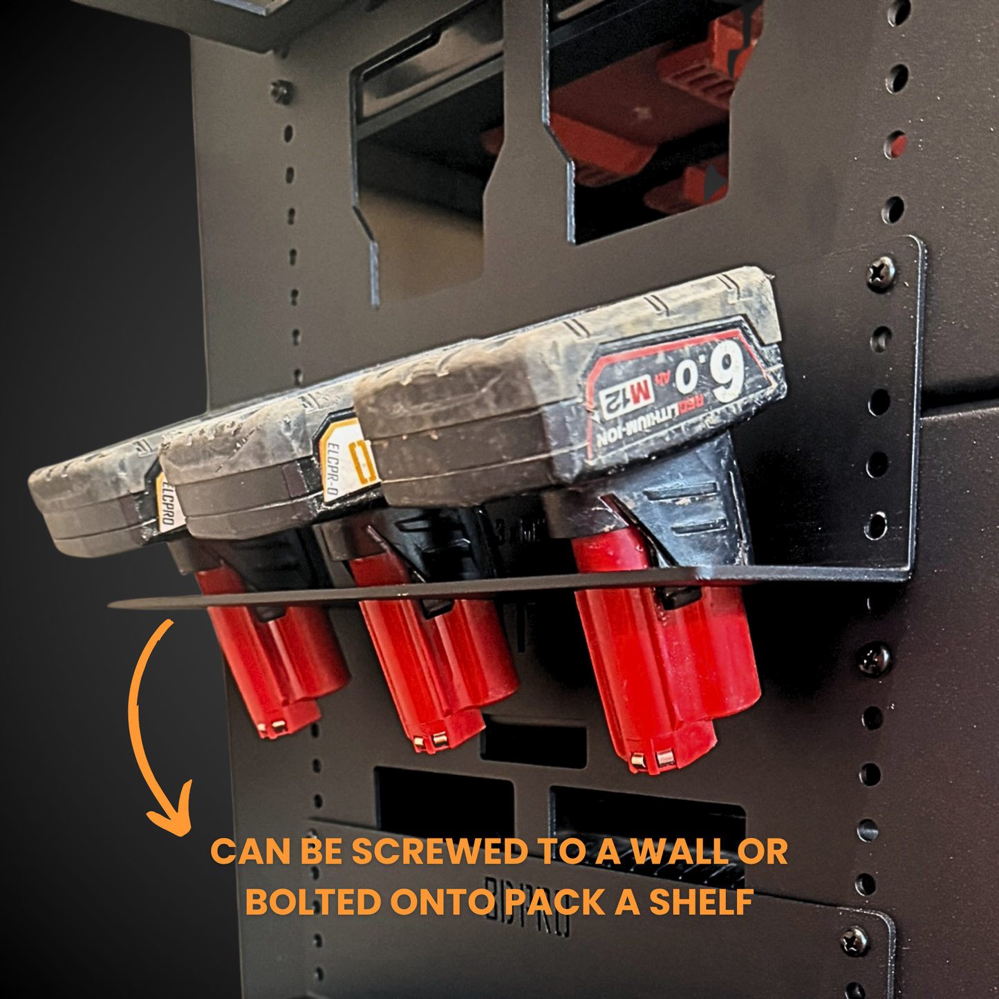 M12/M18 Battery Holder (Pack a Shelf)
