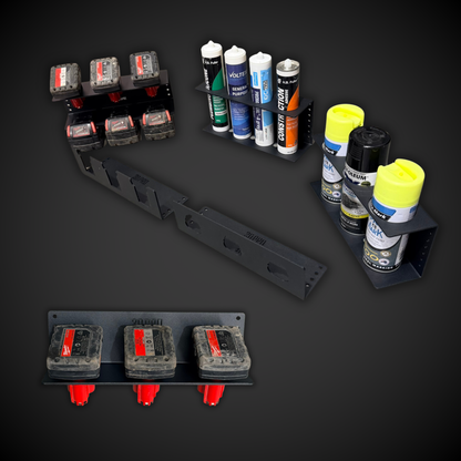 M12/M18 Battery Holder (Pack a Shelf)
