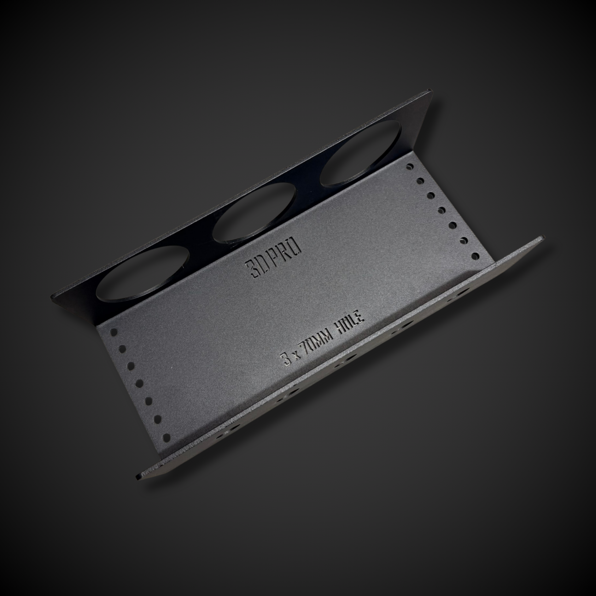 Triple Paint Can Holder (Pack a Shelf) with '3DPRO' branding on a dark background