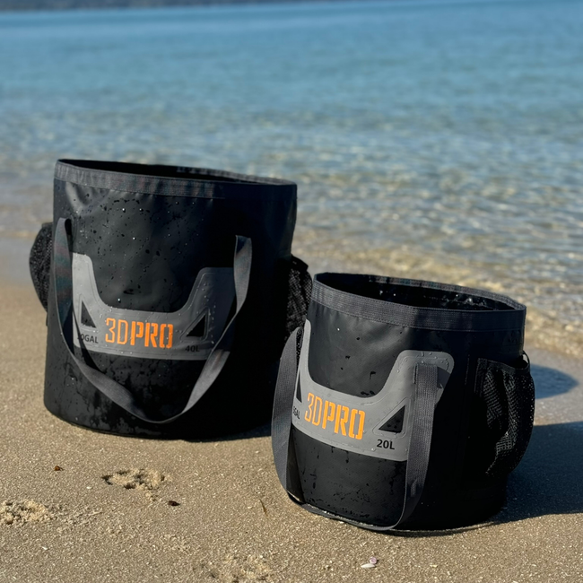Wetsuit Bucket for Surf & Travel | Foldable & Waterproof – 3DPRO