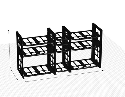 1800mm Side Canopy Bundle (Pack A Shelf)
