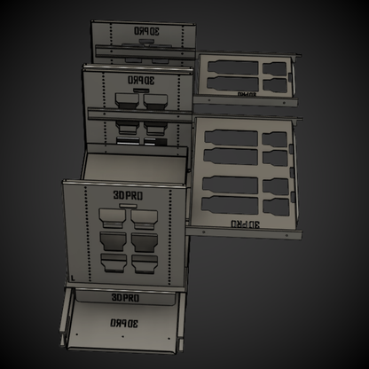 (Pre Order) Sliding Full Width Shelf (Pack A Shelf)