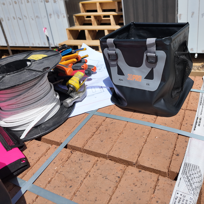 15L/4GAL Pro Square Folding Bucket