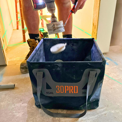 30L/8GAL Pro Square Folding Bucket