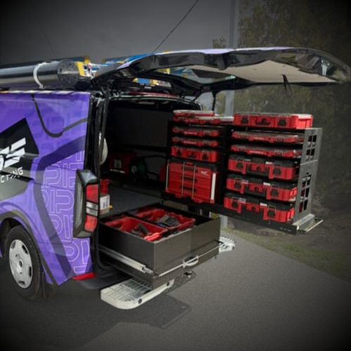 Custom Pack Out Rack Packout Shelving for Tradies | Pack A Shelf by 3DPro – 3DPRO